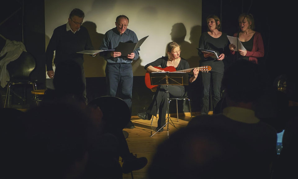 Music from the band Lebenslaute at the celebration of the association in 2016